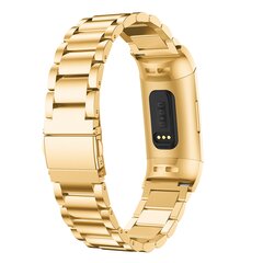 Fitbit Charge 3 &amp; 4 Metallband - Gold