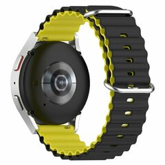 Garmin Venu / Sq / Sq2 / 2 plus - Ocean Style Armband - Schwarz / gelb