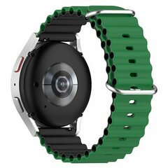 Garmin Venu / Sq / Sq2 / 2 plus - Ocean Style Armband - Gr&uuml;n / schwarz
