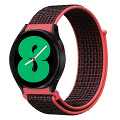 Garmin Approach S12 / S40 / S42 - Sport Loop Armband - Rot/orange