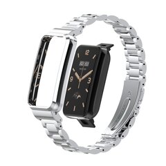 Metallgliederband mit Geh&auml;use - Silber - Xiaomi Smart band 7 Pro