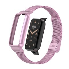 Milanaise Band mit Geh&auml;use - Flieder - Xiaomi Smart band 7 Pro