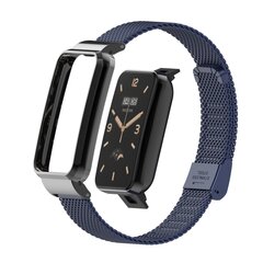 Milanaise Band mit Geh&auml;use - Dunkelblau - Xiaomi Smart band 7 Pro