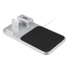 3 in 1 Ladeger&auml;t geeignet f&uuml;r Apple Pencil &amp; AirPods &amp; iPhone - Silber