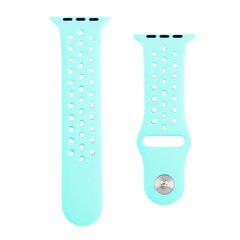 Holow Edition Sportarmband - Mintgr&uuml;n - Geeignet f&uuml;r Apple Watch 44mm / 45mm / 46mm / 49mm