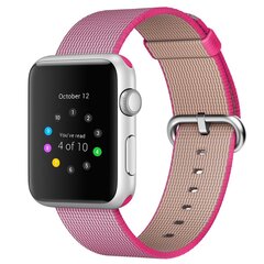 Nylonband - Rosa - Geeignet f&uuml;r Apple Watch 44mm / 45mm / 46mm / 49mm