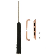 Metallbandanschluss - Gold - Geeignet f&uuml;r Apple Watch 38mm / 40mm / 41mm / 42mm