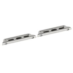 Metallbandanschluss - Silber - Geeignet f&uuml;r Apple Watch 44mm / 45mm / 46mm / 49mm