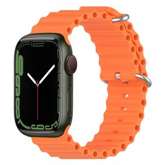 Ocean Armband - Orange - Geeignet f&uuml;r Apple Watch 38mm / 40mm / 41mm / 42mm