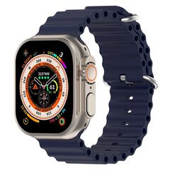 Armband Ocean - Marineblau - Geeignet f&uuml;r Apple Watch 44mm / 45mm / 46mm / 49mm