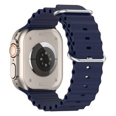 Armband Ocean - Marineblau - Geeignet f&uuml;r Apple Watch 44mm / 45mm / 46mm / 49mm