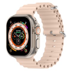 Ocean Armband - Hellrosa - Geeignet f&uuml;r Apple Watch 44mm / 45mm / 46mm / 49mm