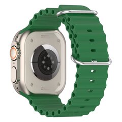 Ocean Armband - Gr&uuml;n - Geeignet f&uuml;r Apple Watch 44mm / 45mm / 46mm / 49mm