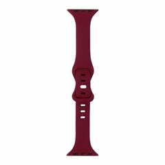 Sportarmband Slim Fit - Bordeaux - Geeignet f&uuml;r Apple Watch 38mm / 40mm / 41mm / 42mm