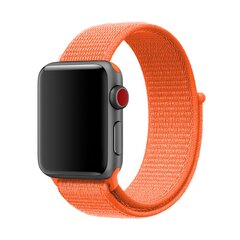 Sport Loop Armband - Orange - Geeignet f&uuml;r Apple Watch 38mm / 40mm / 41mm / 42mm
