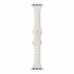 Sportarmband Slim Fit - Wei&szlig; - Geeignet f&uuml;r Apple Watch 38mm / 40mm / 41mm / 42mm