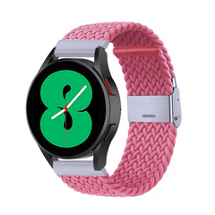 Geflochtenes Nylonband - Rosa - Huawei Watch GT 2 &amp; GT 3 - 42mm