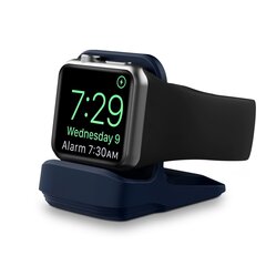 Silikonhalterung f&uuml;r Apple Watch - Dunkelblau - Geeignet f&uuml;r alle Apple Watch Serien