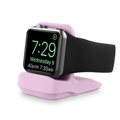 Silikonhalterung f&uuml;r Apple Watch - Flieder - Geeignet f&uuml;r alle Apple Watch Serien