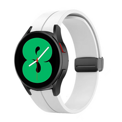 D-Buckle-Sportarmband - Wei&szlig; - Samsung Galaxy Watch 7 - 40mm / 44mm &amp; Watch FE