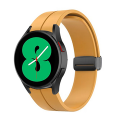 D-Buckle-Sportarmband - Ocker - Samsung Galaxy Watch 7 - 40mm / 44mm &amp; Watch FE