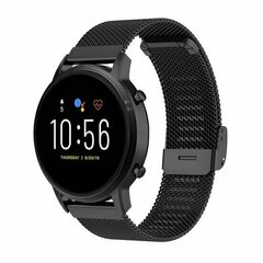 Huawei Watch GT 4 &amp; GT 5 - 41mm / GT 5 Pro - 42mm - Milanaise Band mit Klemmverschluss - Schwarz