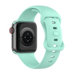 Silikon-Sportband - Mintgr&uuml;n - Gr&ouml;&szlig;e: S/M - Geeignet f&uuml;r Apple Watch 38mm / 40mm / 41mm / 42mm
