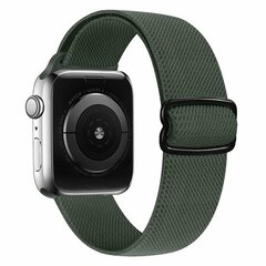 Solo Loop Nylonband - Gr&uuml;n - Geeignet f&uuml;r Apple Watch 38mm / 40mm / 41mm / 42mm