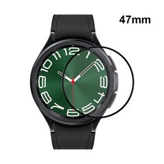 Displayschutzfolie - Tempered Glass - Geeignet f&uuml;r die Samsung Galaxy Watch 6 Classic - 47mm