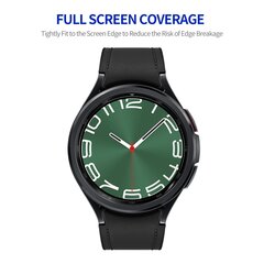 Displayschutzfolie - Tempered Glass - Geeignet f&uuml;r die Samsung Galaxy Watch 6 Classic - 47mm