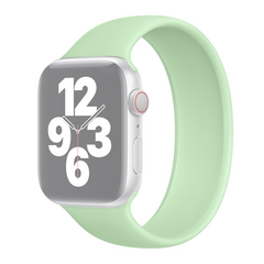 Solo Loop Link series Armband - Gr&ouml;&szlig;e: S - Gr&uuml;n - Geeignet f&uuml;r Apple Watch 38mm / 40mm / 41mm / 42mm
