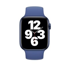 Solo Loop Link series Armband - Gr&ouml;&szlig;e: L - Dunkelblau - Geeignet f&uuml;r Apple Watch 38mm / 40mm / 41mm / 42mm