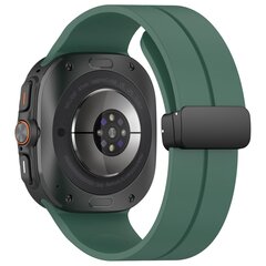 D-Buckle-Sportarmband - Dunkelgr&uuml;n - Samsung Galaxy Watch Ultra 47mm