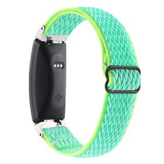 FitBit Inspire 2 &amp; Ace 3 Elastisches Solo-Schleifen-Nylonband - Mintgr&uuml;n