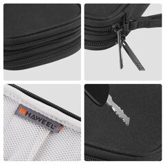 Organizer / Aufbewahrungstasche - Doppellagig - Smartwatch-Armb&auml;nder &amp; Zubeh&ouml;r - Schwarz