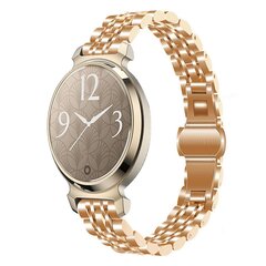 Metallgliederarmband - Rose / Champagner Gold - Garmin Lily 2