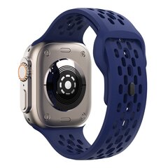 Ultimate Sport Edition Armband - Dunkelblau - Geeignet f&uuml;r Apple Watch 44mm / 45mm / 46mm / 49mm