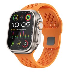 Ultimate Sport Edition Armband - Orange - Geeignet f&uuml;r Apple Watch 44mm / 45mm / 46mm / 49mm