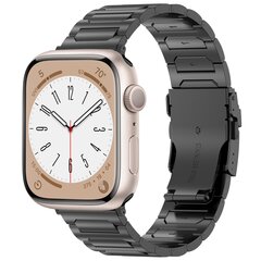 Titan H-Typ Gliederarmband - Schwarz - Geeignet f&uuml;r Apple Watch 38mm / 40mm / 41mm / 42mm