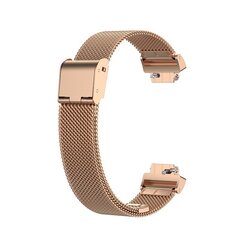 Fitbit Inspire 3 - Milanaise-Band mit Schnallenverschluss - Ros&eacute;gold