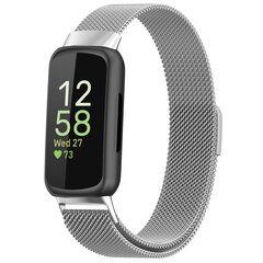 Fitbit Inspire 3 - Milanaise Armband - Silber