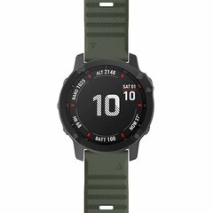 Silikonarmband - Armeegr&uuml;n - Garmin Epix Pro Gen 2 (51mm) / Quatix 7X / 6X &amp; Tactix 7 (pro)