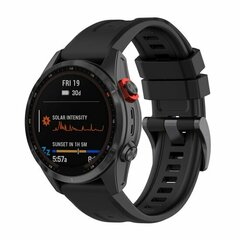 Silikon-Sportarmband - Schwarz - Garmin Epix Gen 2 (47mm) / MARQ / Quatix 7/6/5