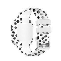 Silikonband mit Druck - Tierpfoten - Garmin Vivofit Junior 3