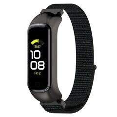 Nylon Sport Loop Armband - Schwarz - Samsung Galaxy Fit 2