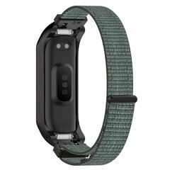 Nylon Sport Loop Armband - Gr&uuml;n/Grau - Samsung Galaxy Fit 2