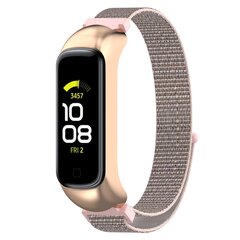 Nylon Sport Loop Armband - Sand rosa - Samsung Galaxy Fit 2