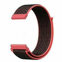 Sport Loop Nylonband - Pink/Schwarz - Huawei Watch 4 (pro) / 3 (pro) / Ultimate