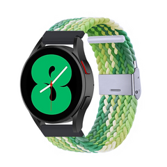 Geflochtenes Nylonband - Gr&uuml;n / Hellgr&uuml;n - Huawei Watch 4 (pro) / 3 (pro) / Ultimate