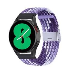 Geflochtenes Nylonband - Helllila / Lila - Huawei Watch 4 (pro) / 3 (pro) / Ultimate